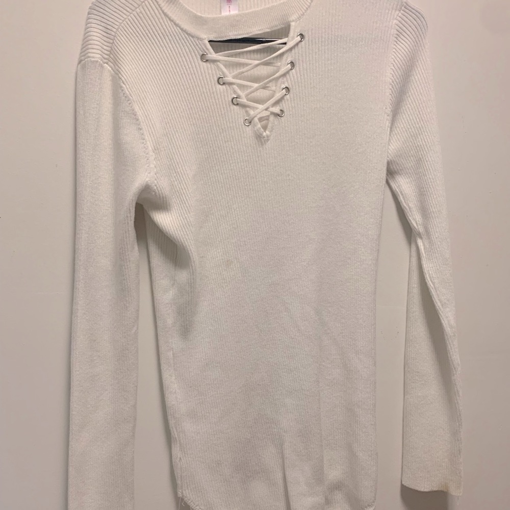 Juniors No Boundaries White dress